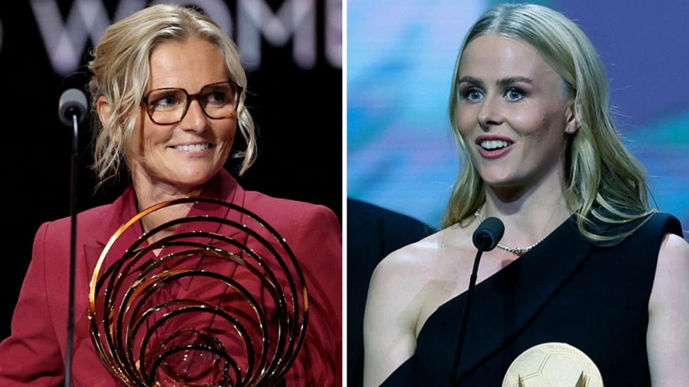 Wiegman dan Hampton dari Inggris menangkan penghargaan Ballon d’Or