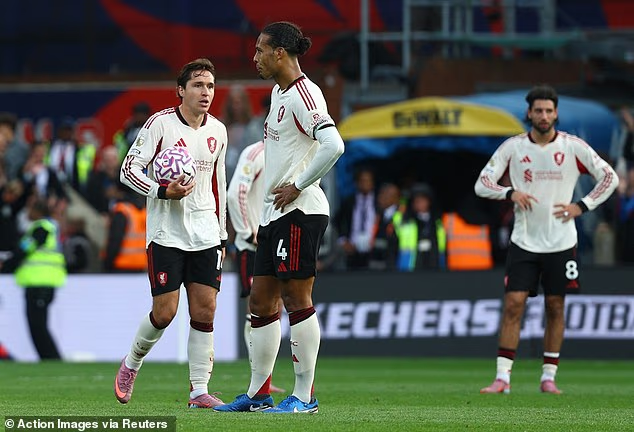 Crystal Palace 2-1 Liverpool – keputusan penggemar